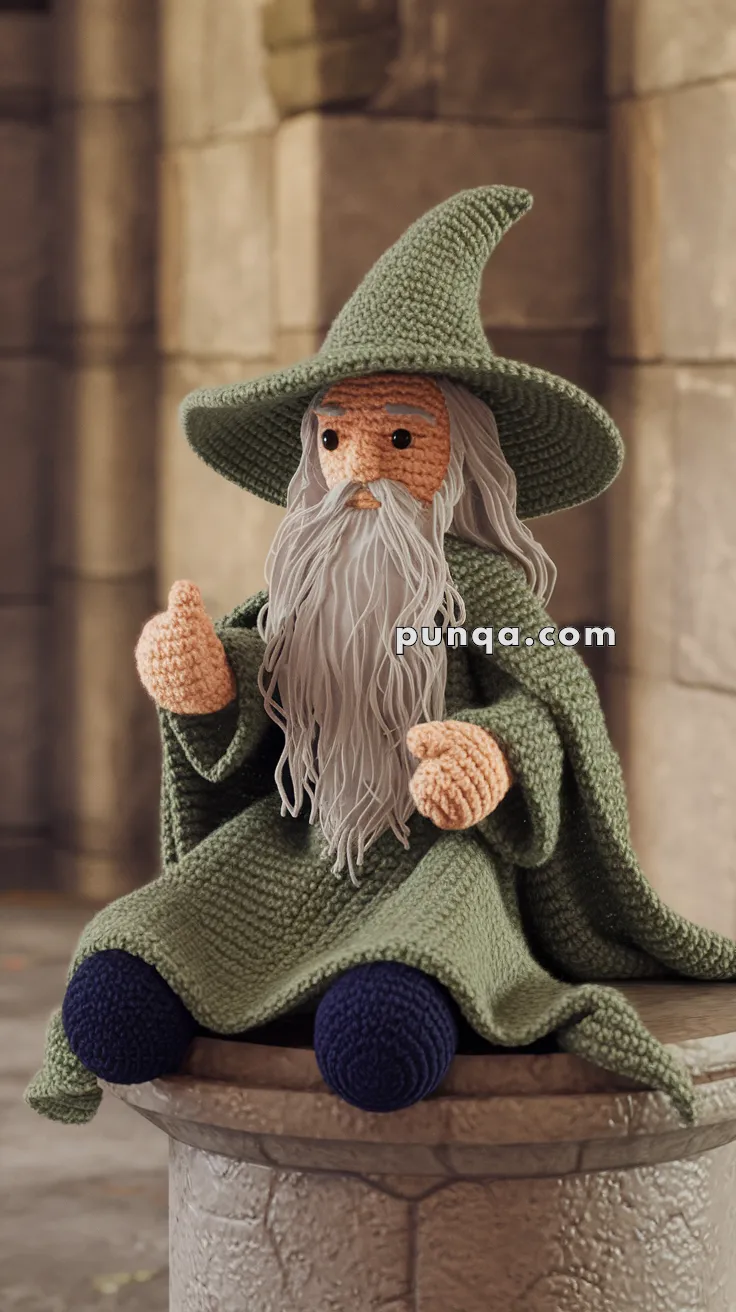 Amigurumi Gandalf The Grey – FREE Crochet Pattern