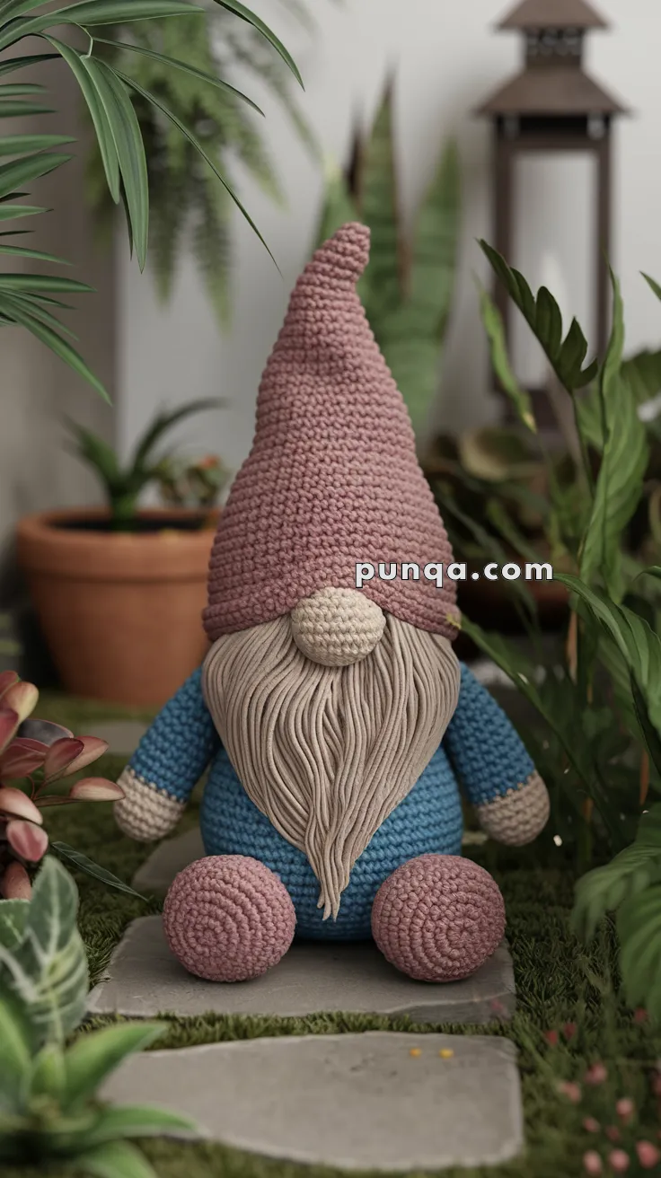 Amigurumi Garden Gnome – FREE Crochet Pattern