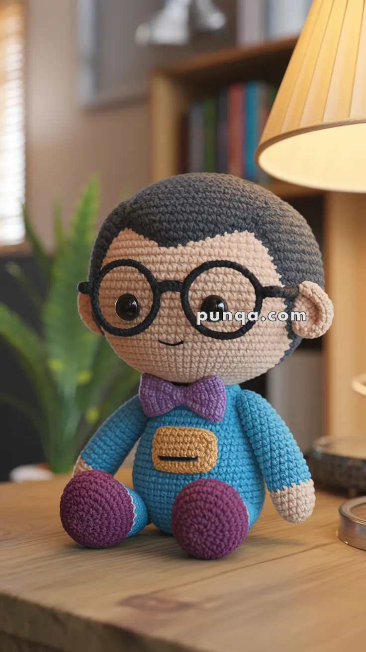 Amigurumi Geek Doll – FREE Crochet Pattern