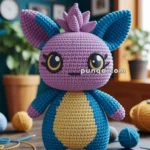 Amigurumi Gengar – FREE Crochet Pattern