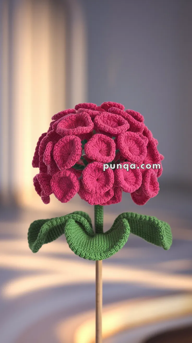 Amigurumi Geranium – FREE Crochet Pattern