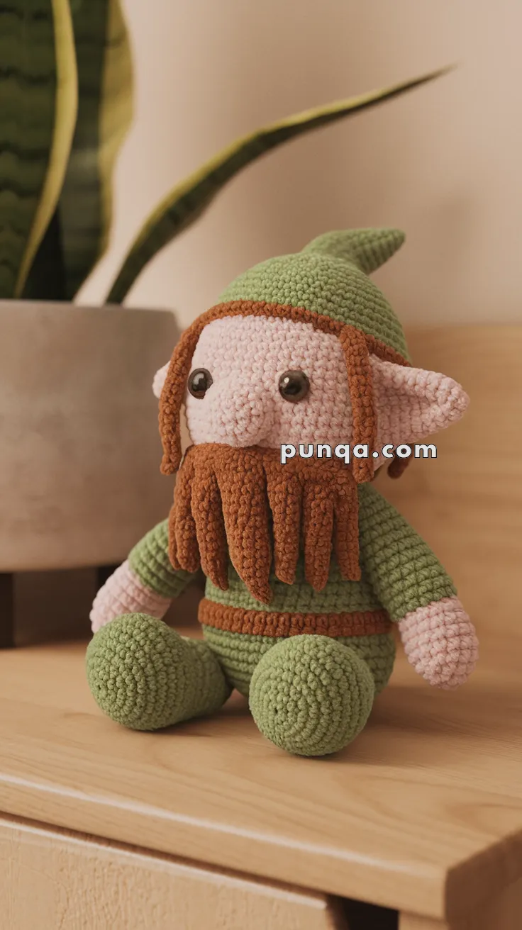 Amigurumi Gimli The Dwarf – FREE Crochet Pattern