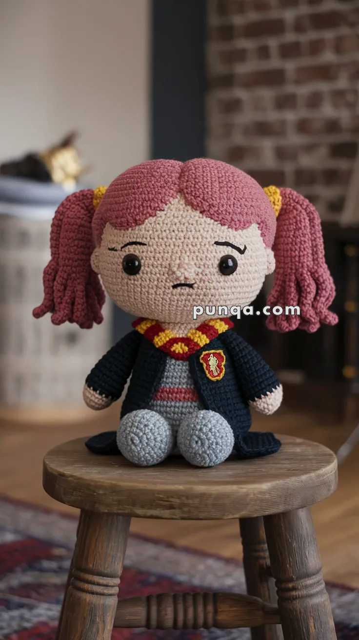 Amigurumi Ginny Weasley – FREE Crochet Pattern