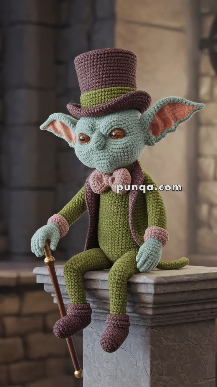 Amigurumi Goblin Trickster – FREE Crochet Pattern