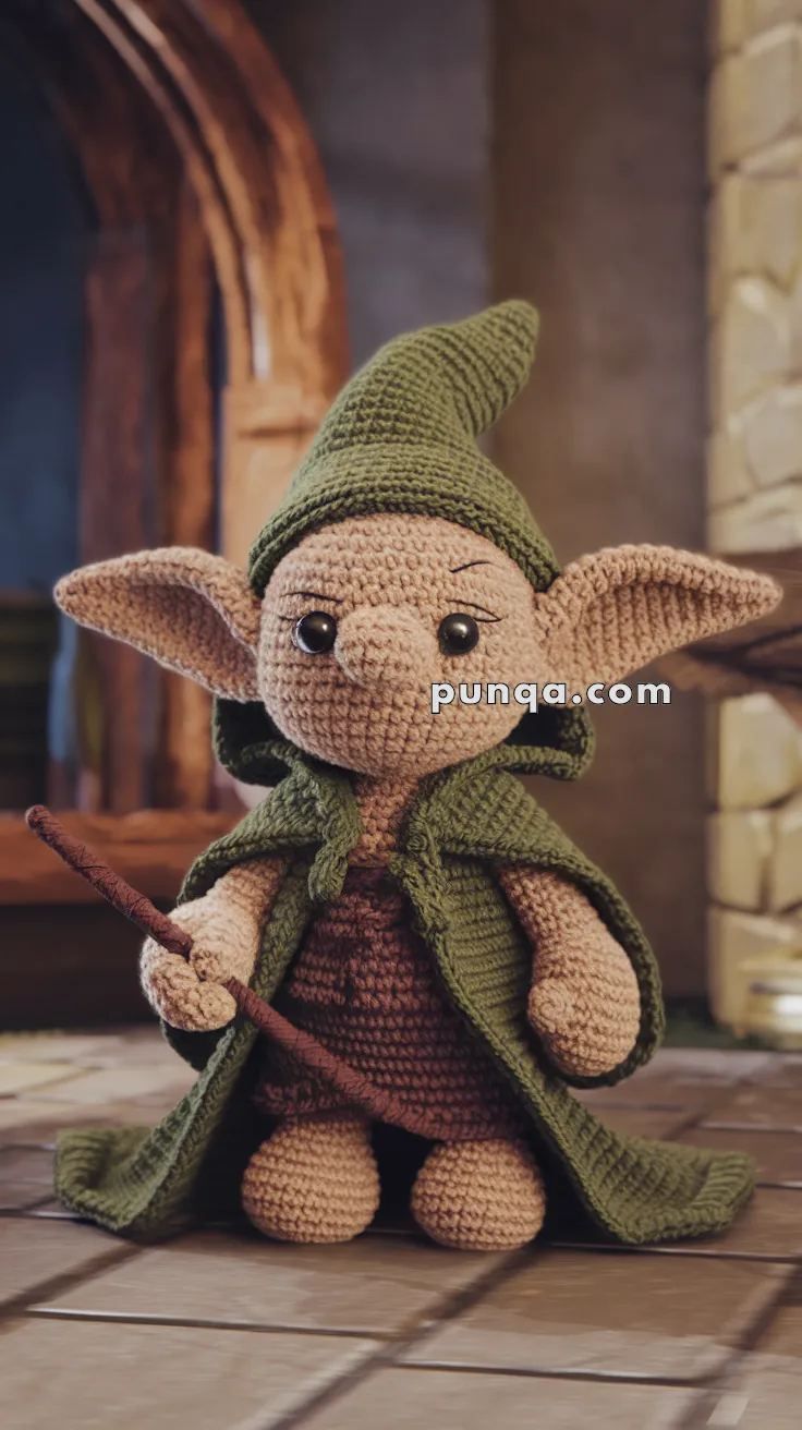 Amigurumi Goblin Warrior – FREE Crochet Pattern