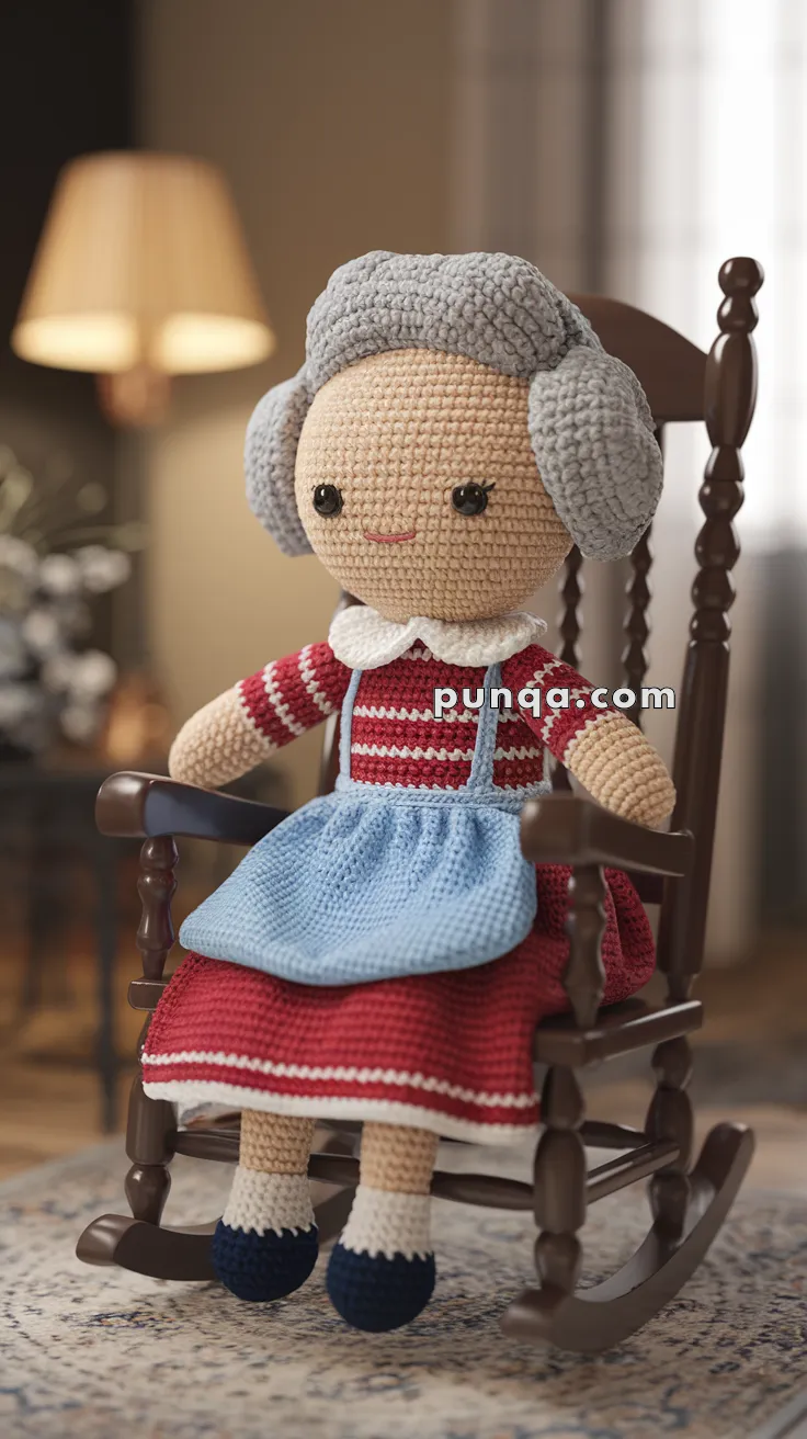 Amigurumi Grandma – FREE Crochet Pattern