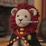 Amigurumi Gryffindor Lion – FREE Crochet Pattern