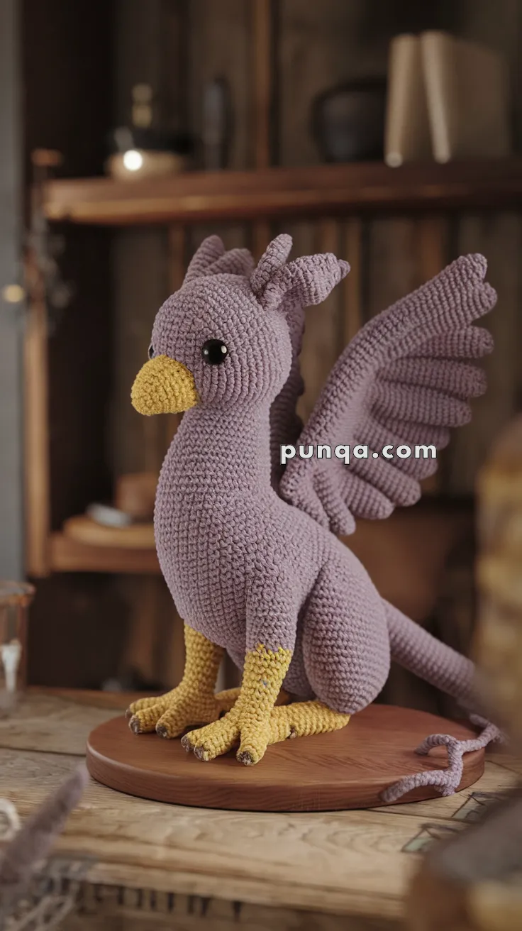 Amigurumi Gryphon – FREE Crochet Pattern