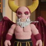 Amigurumi Hades (from Hercules) – FREE Crochet Pattern