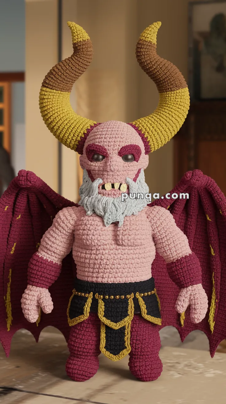 Amigurumi Hades (from Hercules) – FREE Crochet Pattern