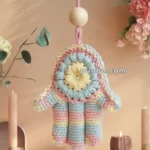 Amigurumi Hamsa Hand Charm – FREE Crochet Pattern