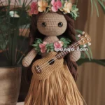 Amigurumi Hawaiian Doll – FREE Crochet Pattern