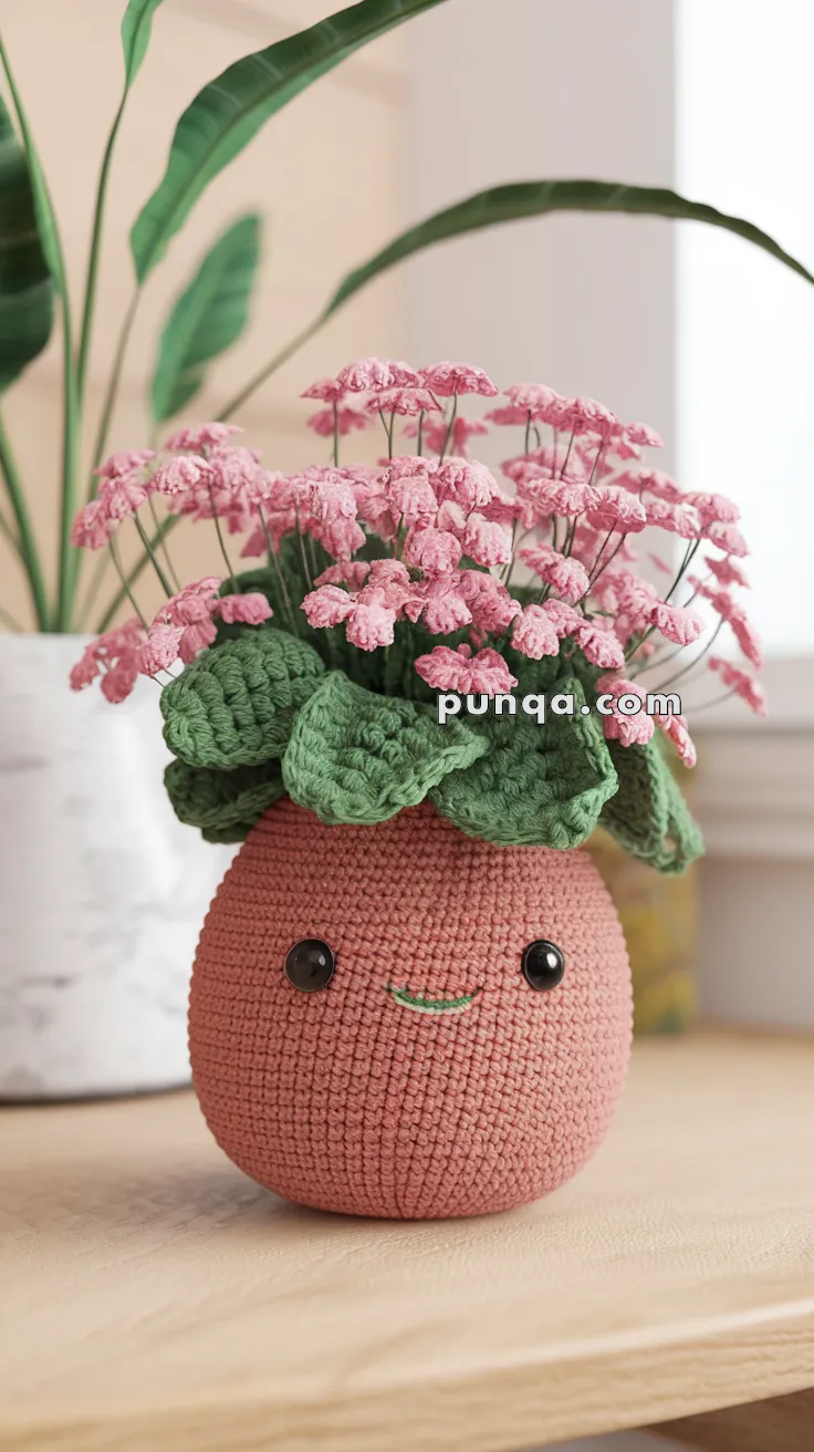 Amigurumi Herb Pot – FREE Crochet Pattern