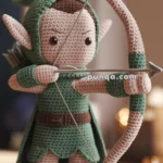 Amigurumi High Elf Archer – FREE Crochet Pattern
