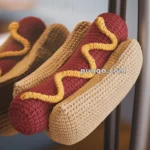 Amigurumi Hot Dog Fridge Magnet – FREE Crochet Pattern