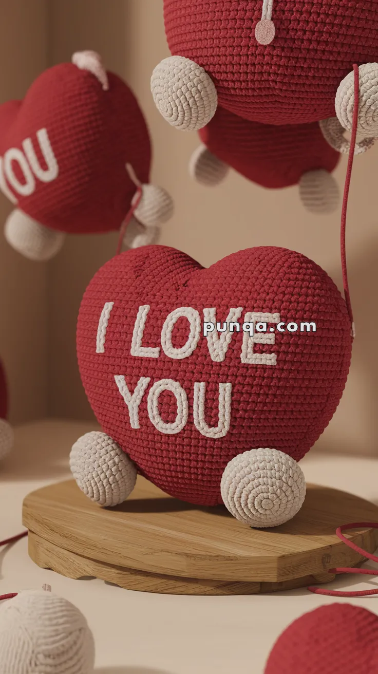 Amigurumi I Love You Heart – FREE Crochet Pattern