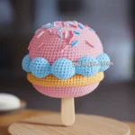 Amigurumi Ice Cream Sandwich – FREE Crochet Pattern
