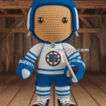 Amigurumi Ice Hockey Player – FREE Crochet Pattern