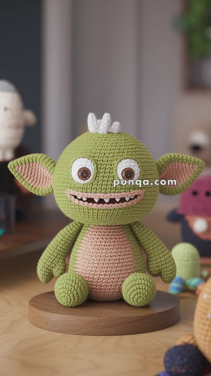 Realistic crochet image for Amigurumi Imp - FREE Crochet Pattern