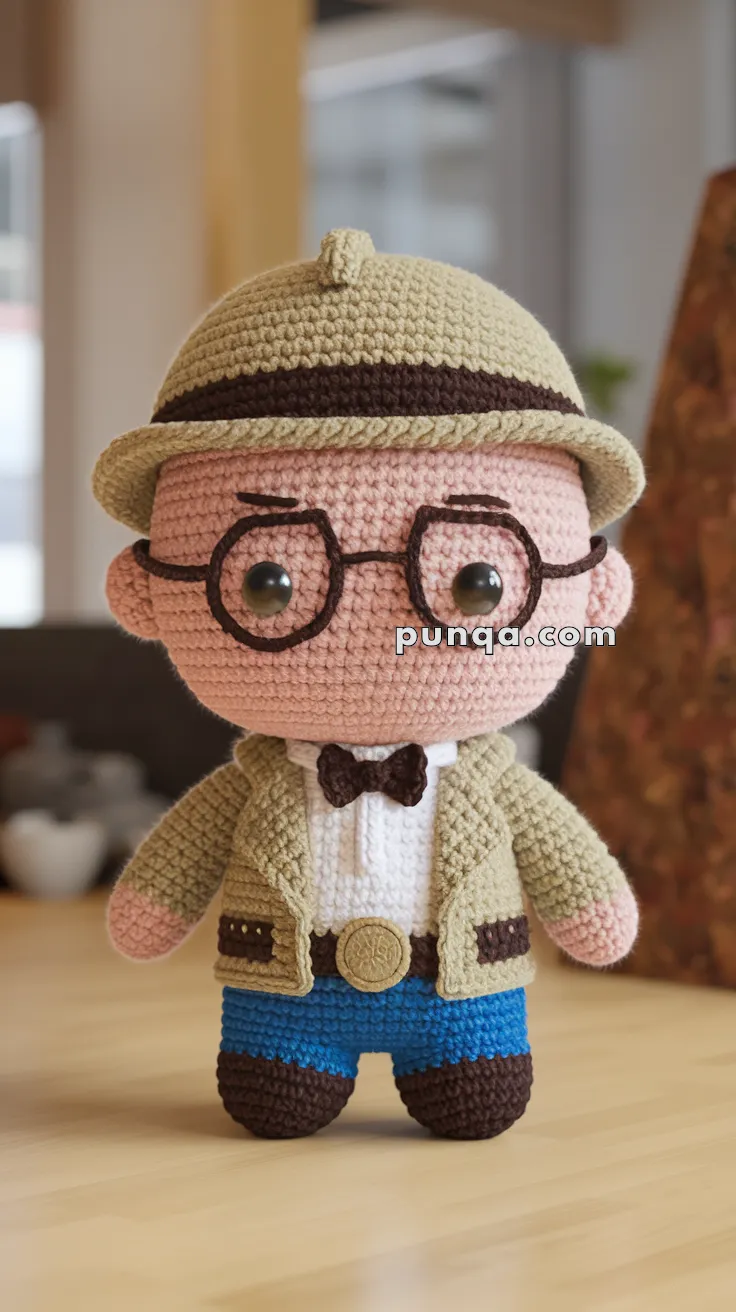 Amigurumi Inspector Gadget – FREE Crochet Pattern