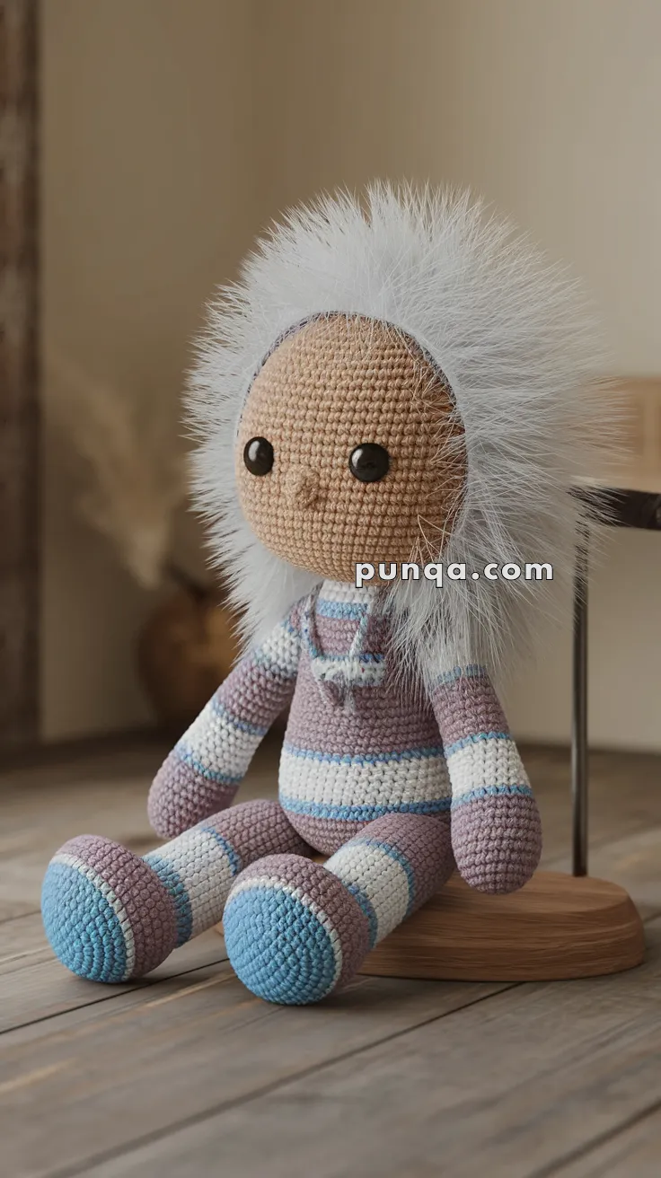 Amigurumi Inuit Doll – FREE Crochet Pattern