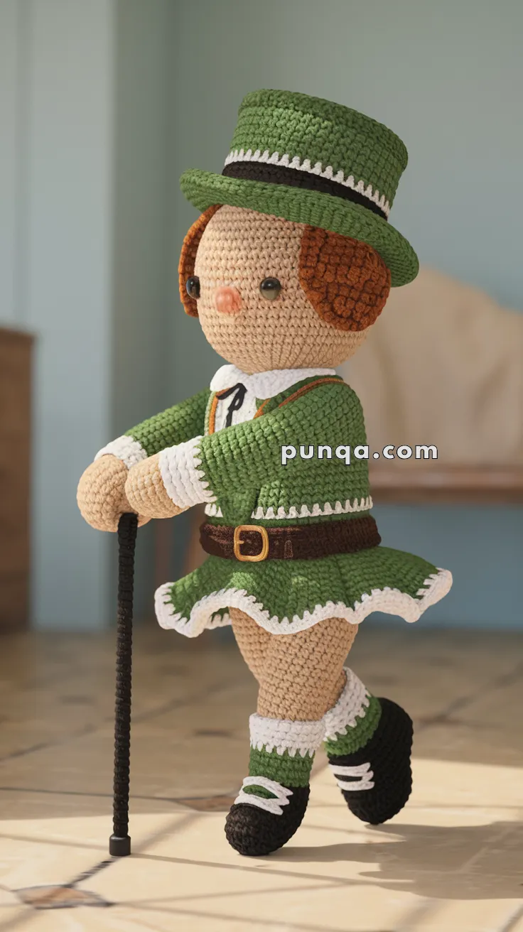 Amigurumi Irish Dancer – FREE Crochet Pattern
