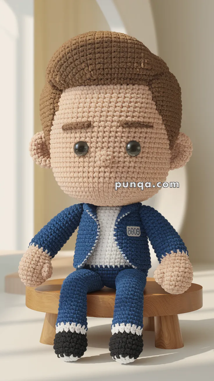 Amigurumi James Dean – FREE Crochet Pattern