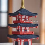 Amigurumi Japanese Pagoda – FREE Crochet Pattern
