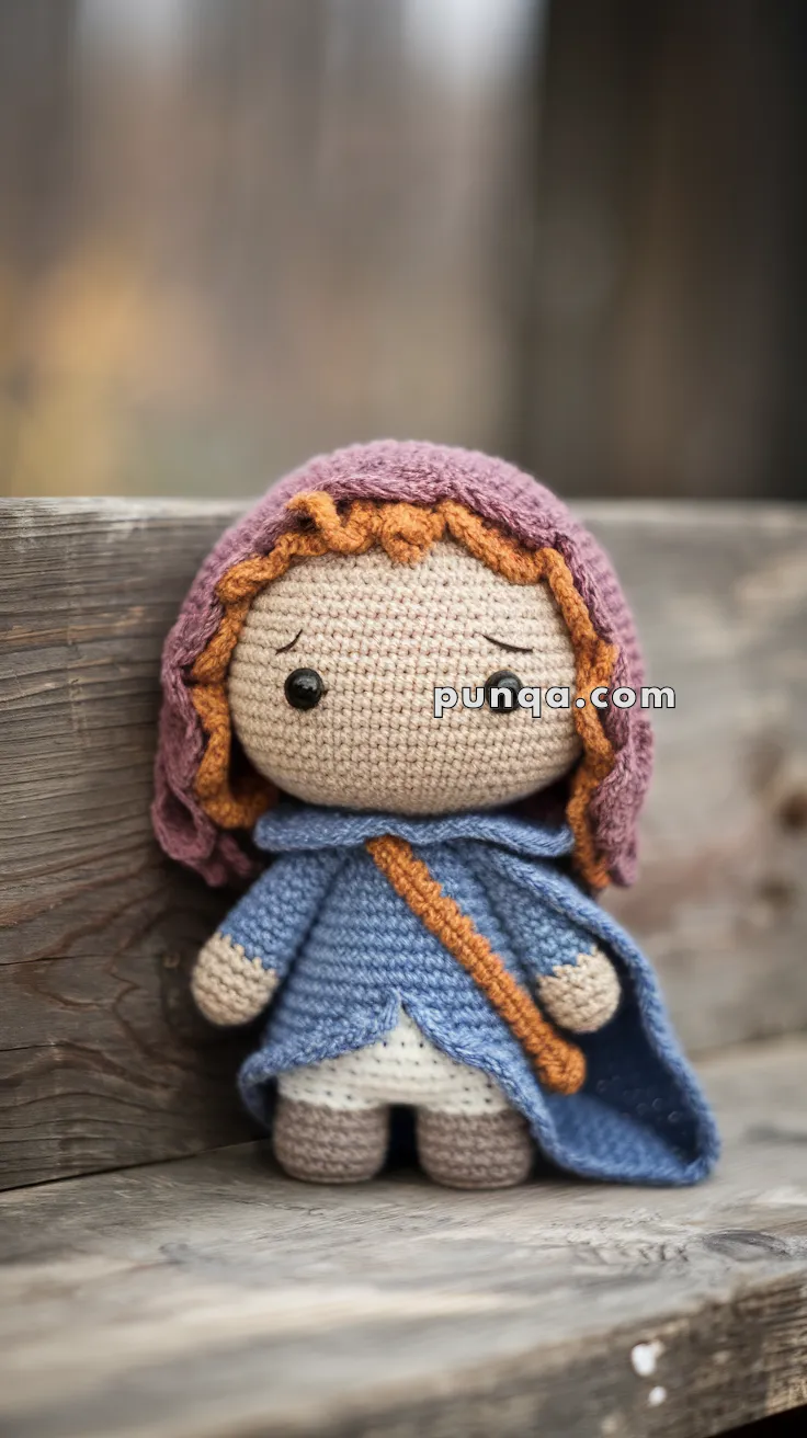 Realistic crochet image for Amigurumi Joan Of Arc - FREE Crochet Pattern