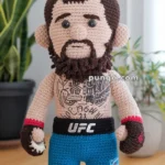 Amigurumi Khabib Nurmagomedov – FREE Crochet Pattern
