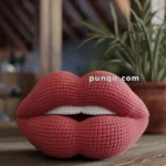 Amigurumi Kissable Lips – FREE Crochet Pattern