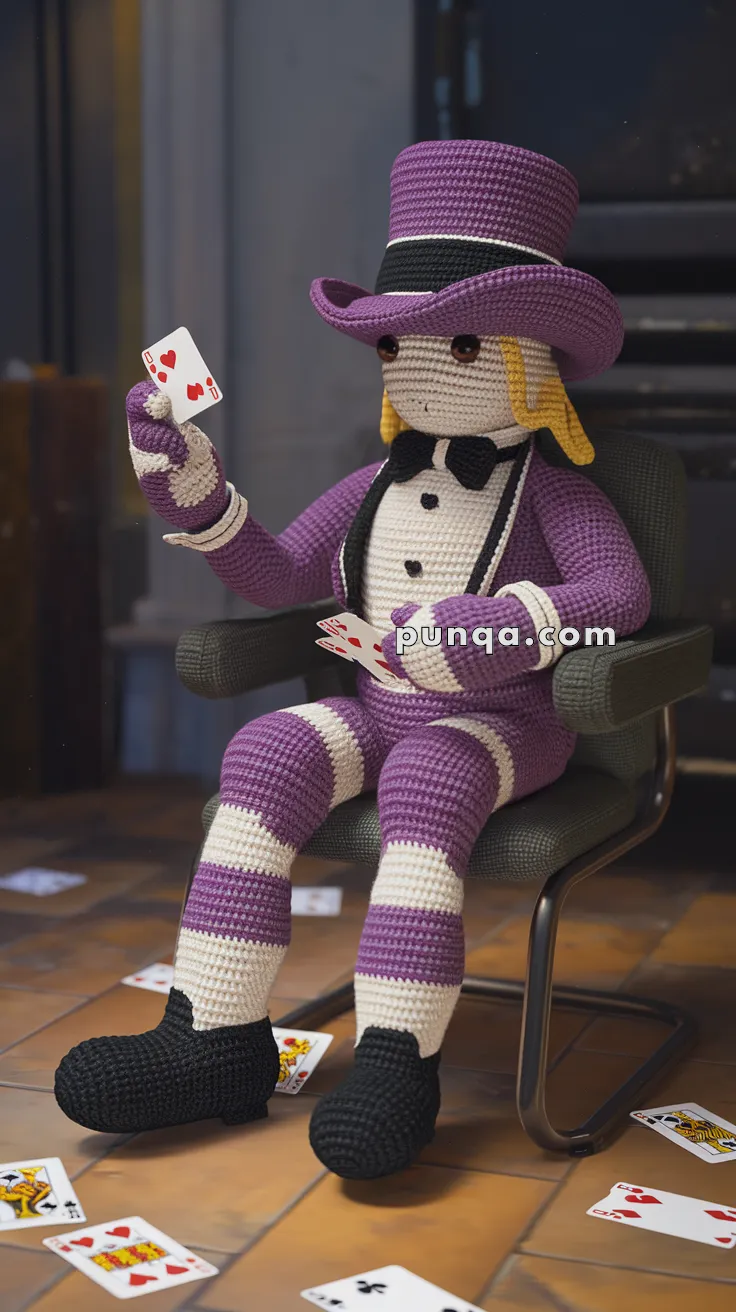 Amigurumi Knave Of Hearts – FREE Crochet Pattern