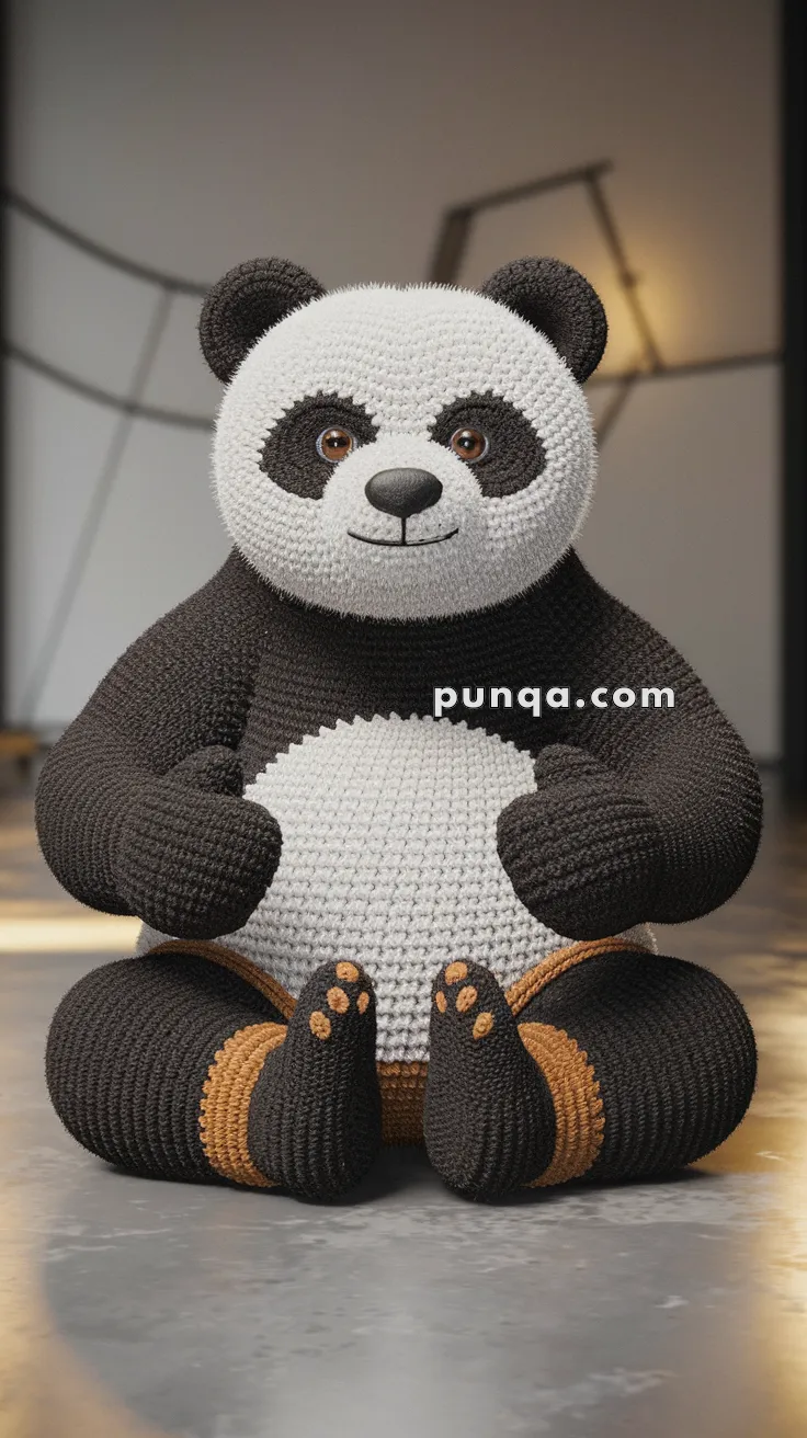 Amigurumi Kung Fu Panda – FREE Crochet Pattern