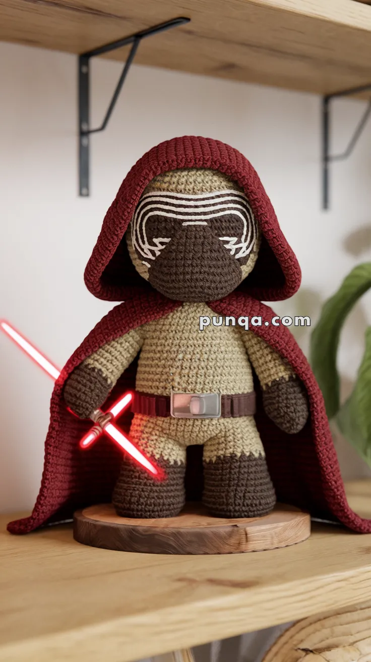 Amigurumi Kylo Ren – FREE Crochet Pattern