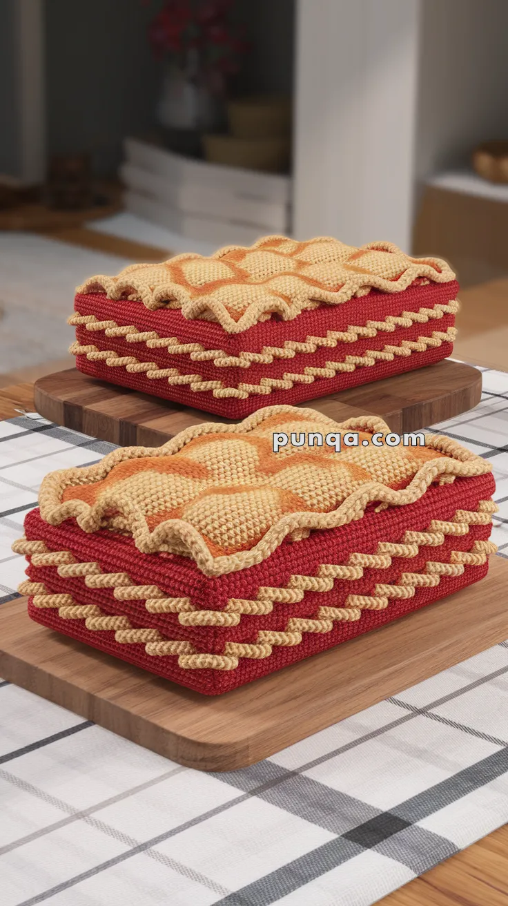Amigurumi Lasagna – FREE Crochet Pattern