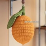 Amigurumi Lemon Keychain – FREE Crochet Pattern