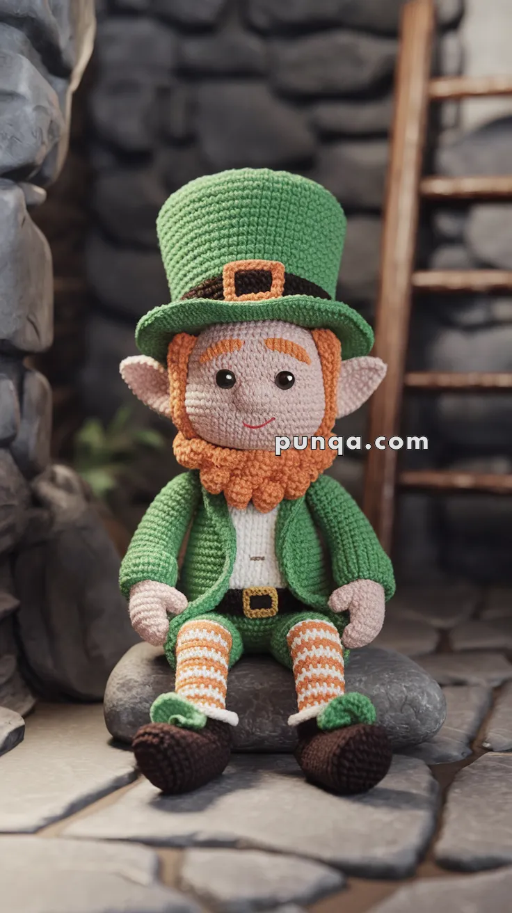 Amigurumi Leprechaun – FREE Crochet Pattern