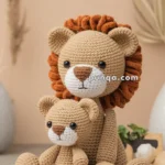 Amigurumi Lioness With Cub – FREE Crochet Pattern