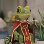 Amigurumi Lizard Priest – FREE Crochet Pattern