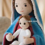 Amigurumi Madonna & Baby Jesus – FREE Crochet Pattern