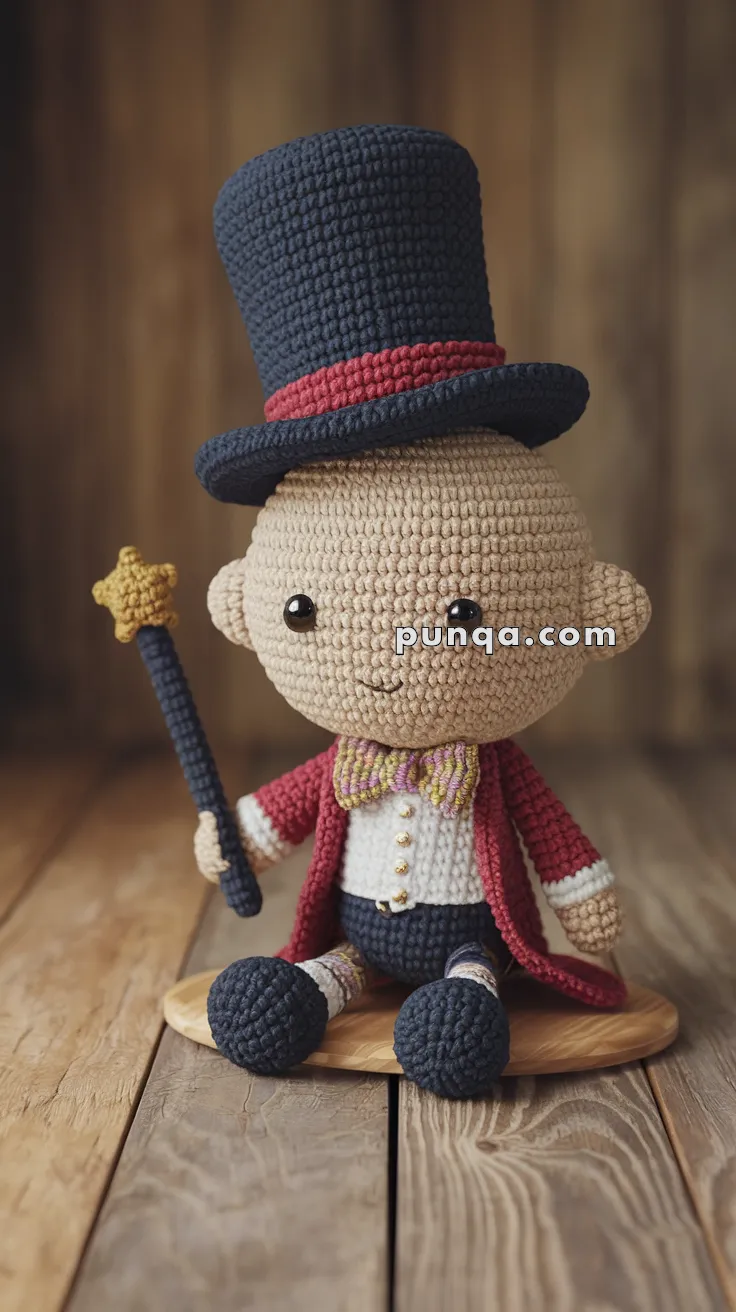 Amigurumi Magician Doll – FREE Crochet Pattern