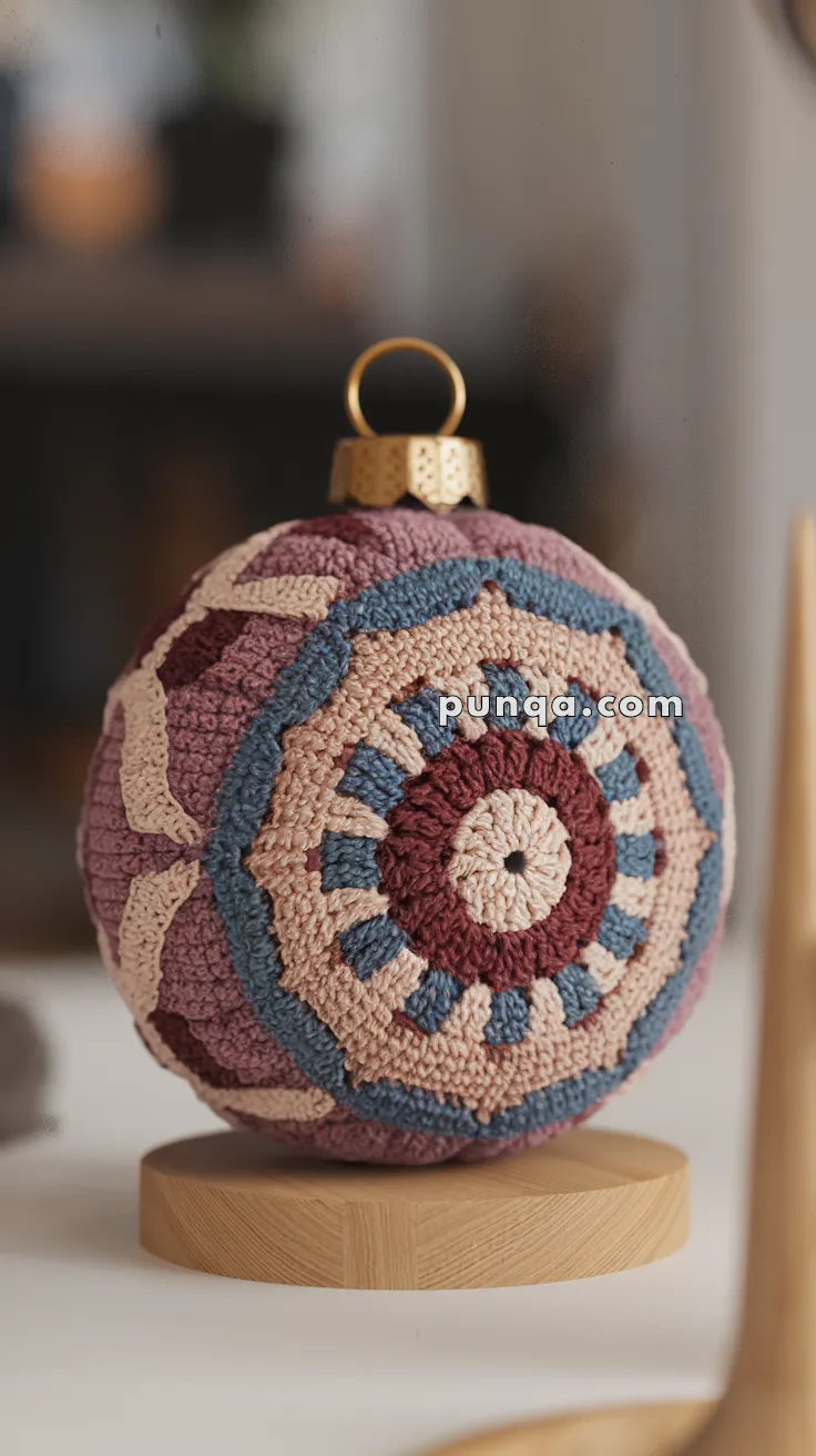 Amigurumi Mandala Ornament – FREE Crochet Pattern
