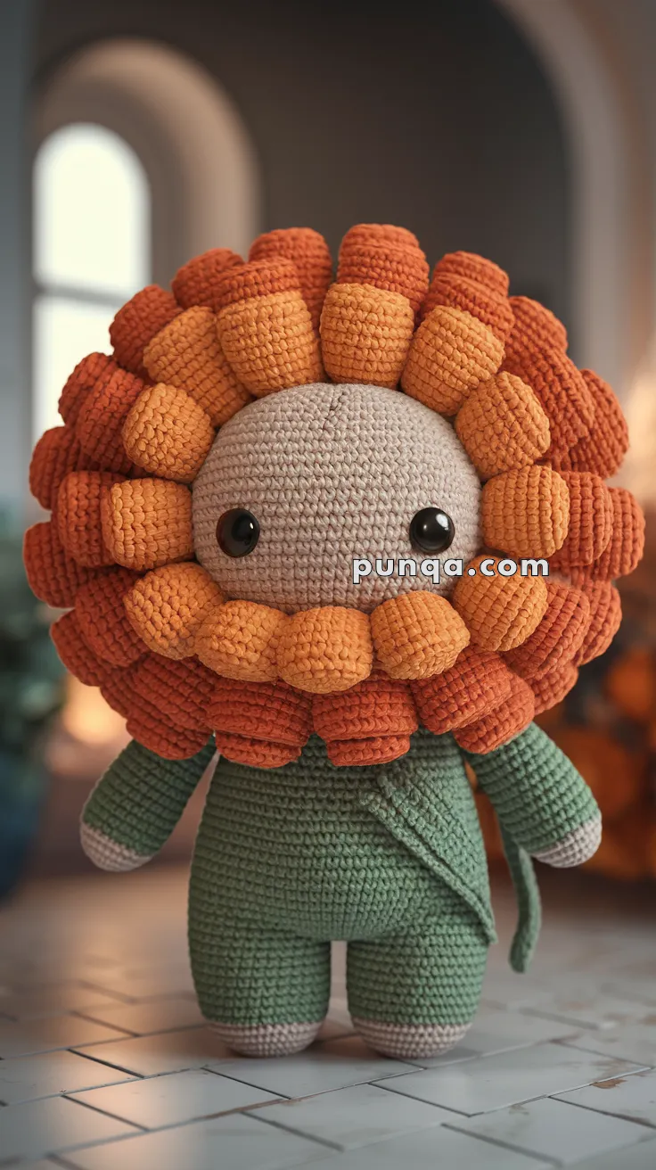 Amigurumi Marigold Doll – FREE Crochet Pattern