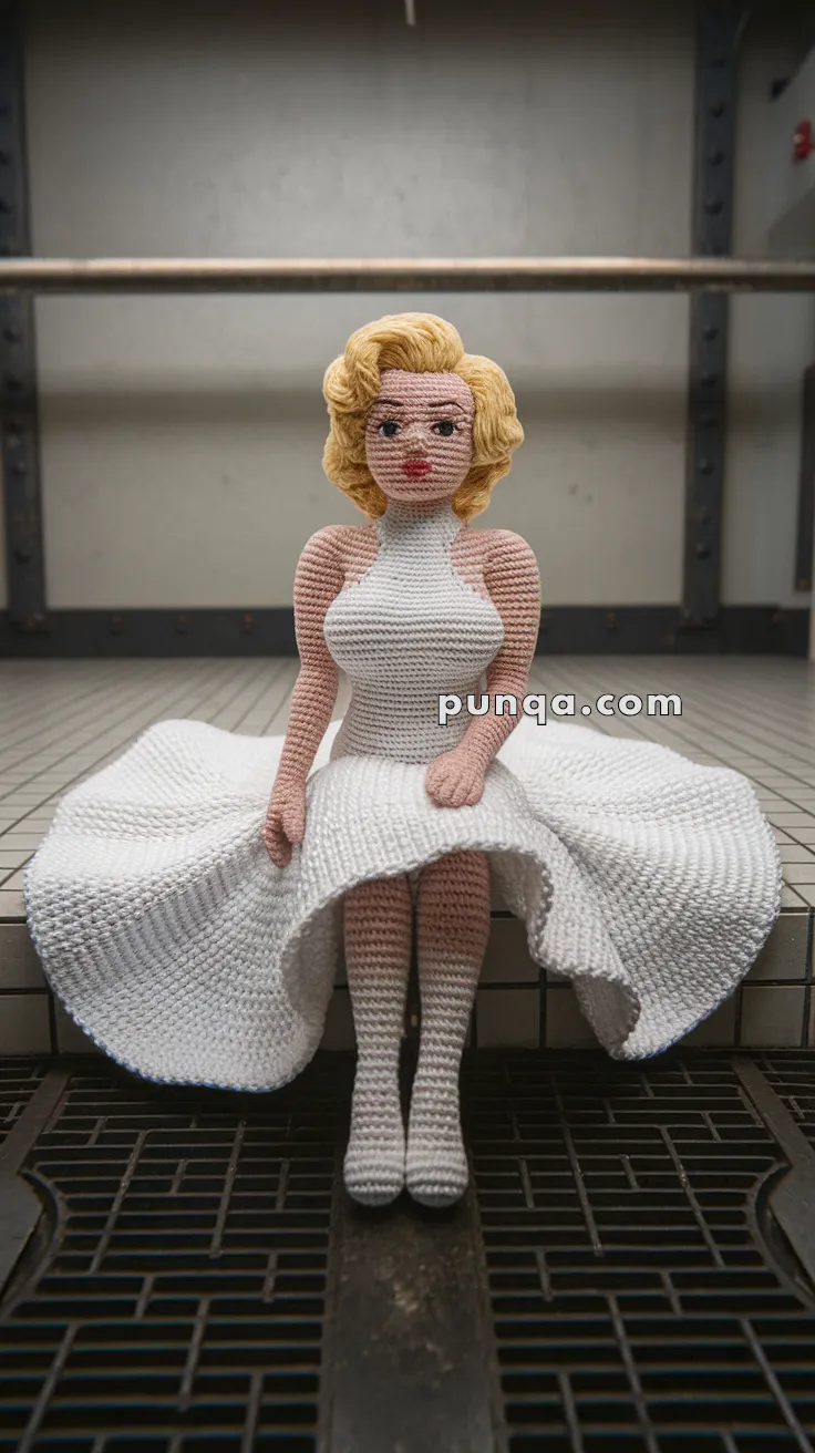 Amigurumi Marilyn Monroe – FREE Crochet Pattern