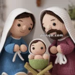 Amigurumi Mary and Joseph Nativity Set – FREE Crochet Pattern