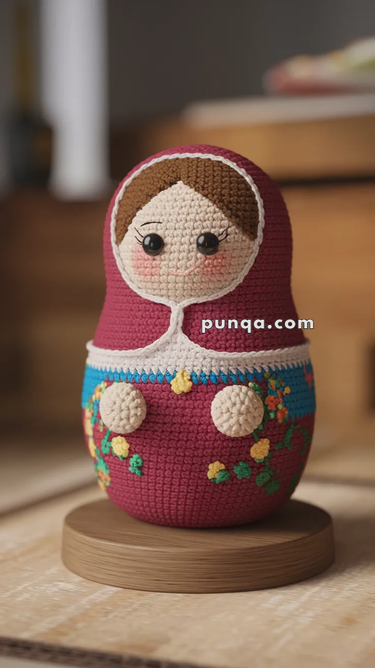 Amigurumi Matryoshka – FREE Crochet Pattern