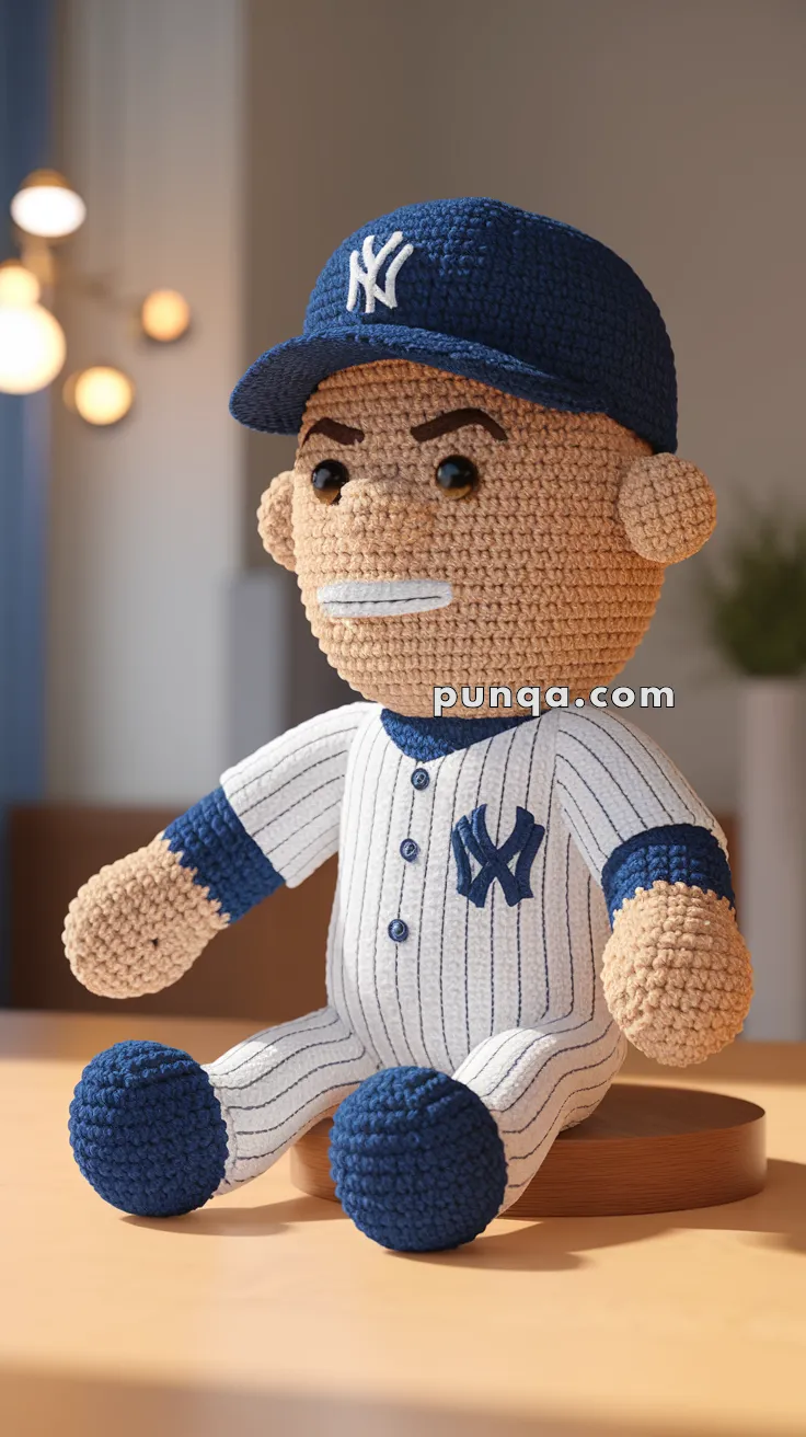 Amigurumi Mike Trout – FREE Crochet Pattern