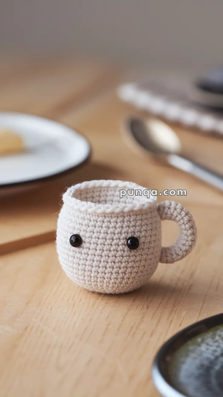 Amigurumi Mini Cup – FREE Crochet Pattern