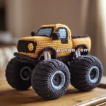 Amigurumi Monster Truck – FREE Crochet Pattern