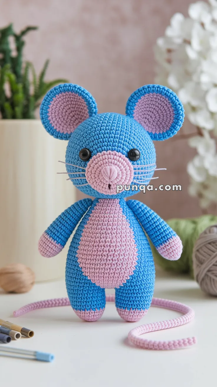 Amigurumi Mouse – FREE Crochet Pattern
